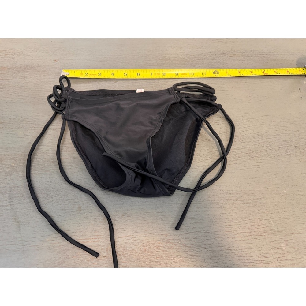 black SO swimsuit bikini bottom size small